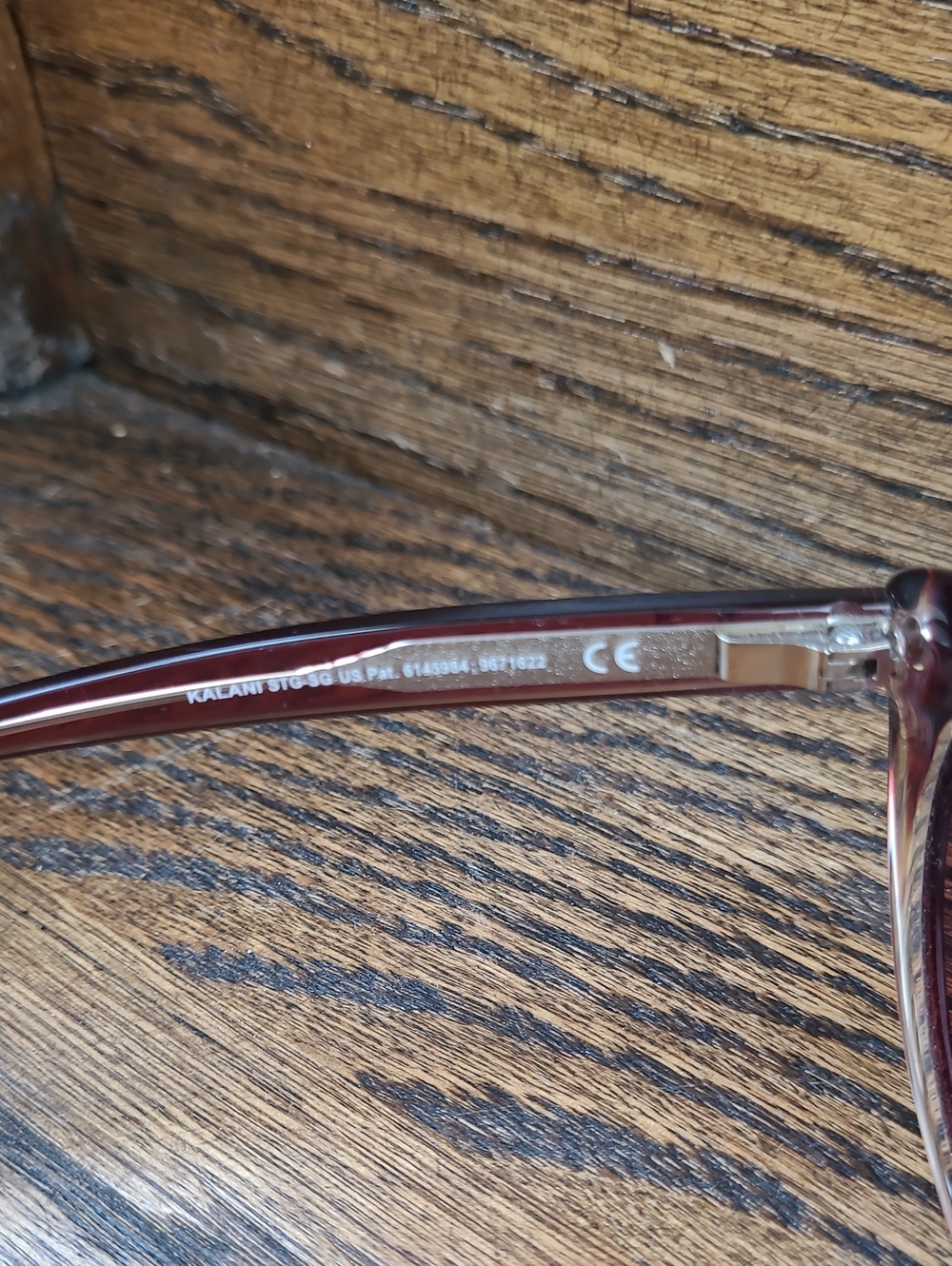 Maui Jim Kalani Cat-Eye Sunglasses in Raspberry with Rose Polarized Lenses - Picture 5 of 8